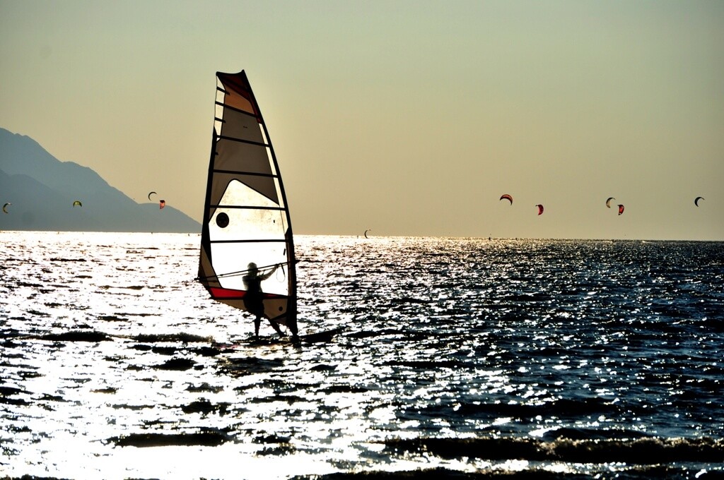Kitesurfing and windsurfing, Neretva Delta